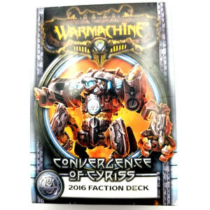 Warmachine Convergence of Cyriss 2016 Faction Deck NEW Out of Print